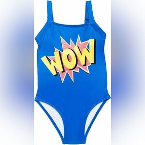 Submarine Girls One-Piece Wow Swimsuit – Size 16-Comic Pop Art Graphic